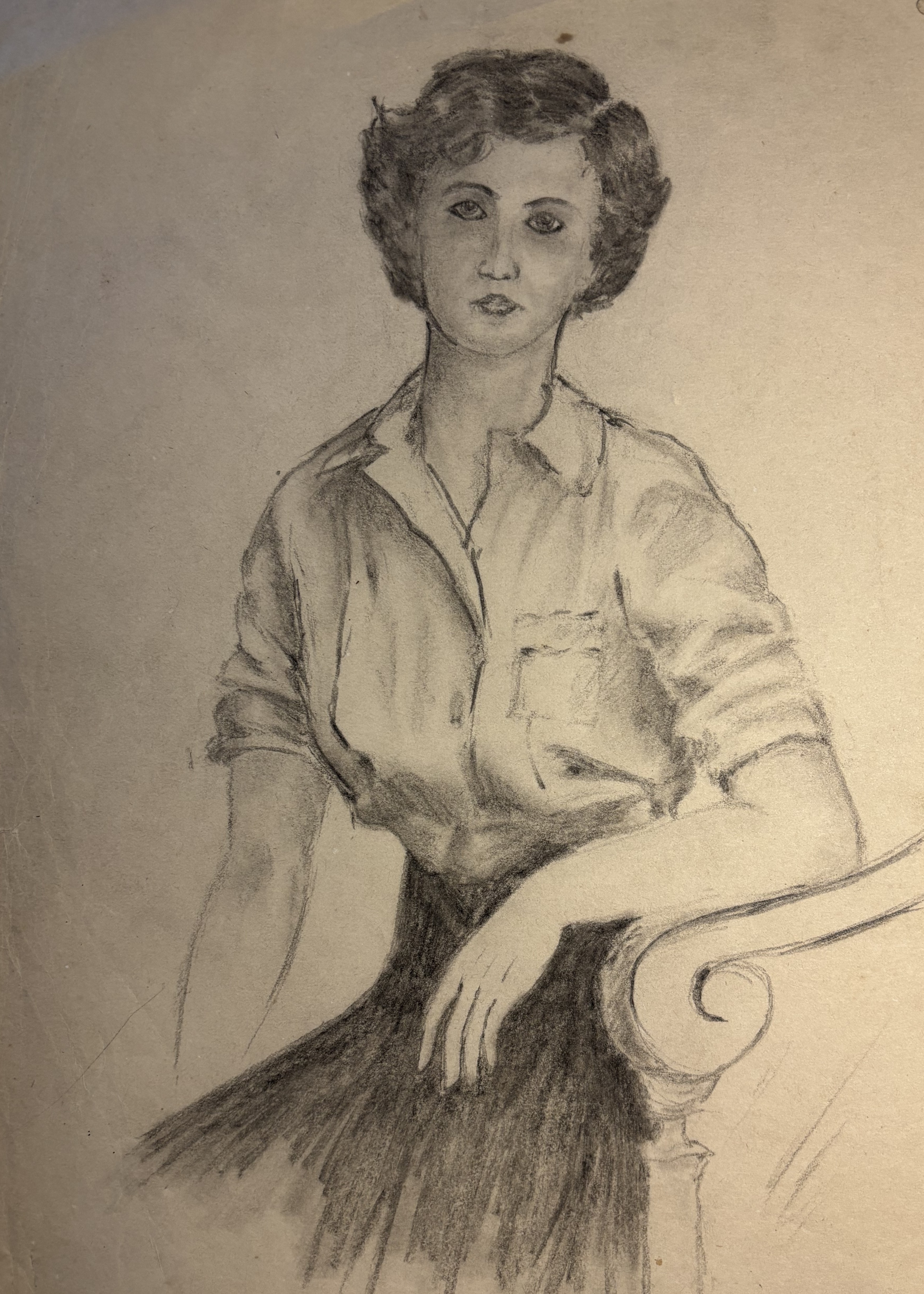 Pencil figure study II, 1992